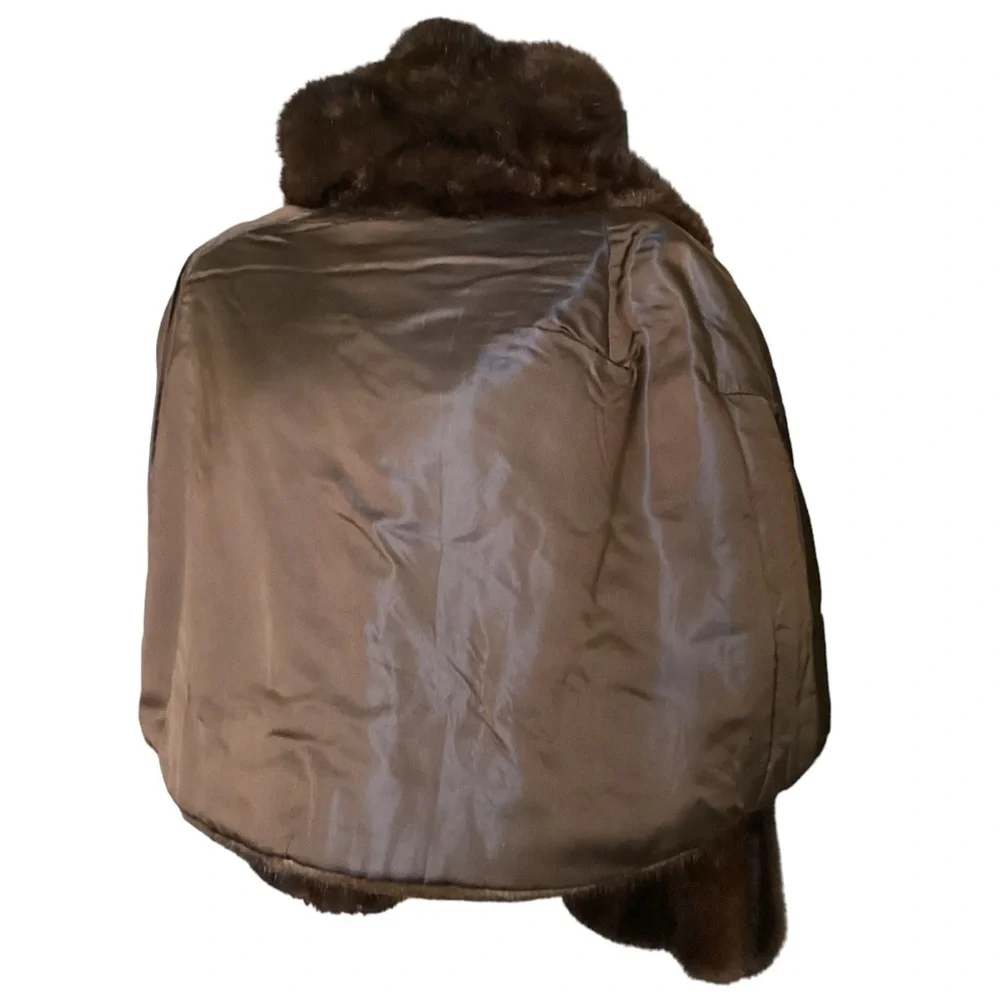 ❣️Custom Made❣️Mink Stole Shawl Wrap Collar M